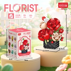 Bộ đồ chơi lắp ghép chậu hoa 317 Mảnh Ghép . SKU: LG-S0006-4 ( VAT 001-06-11 ) K108-T2-S6-7