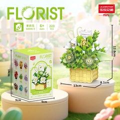 Bộ đồ chơi lắp ghép chậu hoa 223pcs. SKU: LG-S0006-5 ( VAT 001-06-11 ) K108-T3-S1