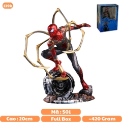 Mô Hình Avenger Người nhện Spider Man cao 20 cm nặng 420 Gram - Figure Avenger - Có hộp màu - N1-ST5