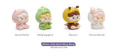 Mô Hình Các Con Vật Cosplay Hình Thú Dễ Thương Size Nhỏ KT 15*13*17cm - SKU : MH-BY0010-1 - (VAT: MH003)