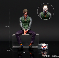 Mô hình DC COMICS Joker ngồi - Cao 15cm - nặng 300gram - DC COMICS - Bọc Túi - No Box - (VAT MH001) - K61-T1-S8