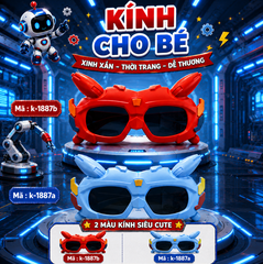 Kính mắt trẻ em dễ thương - SKU :  K-1887 - (VAT: 012-01-13*)