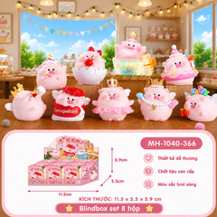 Combo 8 hộp Blind Box Mô Hình Chú Lợn đáng yêu  -SKU : MH-1040-366 (VAT: 002-b10-180 ) - K28-T1-S3
