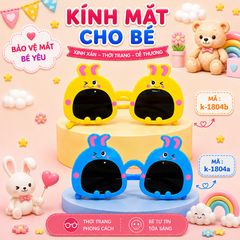 Kính mắt trẻ em dễ thương - SKU :  K-1804 - (VAT: 012-01-13*)