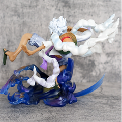 Hàng Cao Cấp - Mô hình OnePiece Luffy gear 5 trạng thái chiến đấu - Cao 21cm - nặng 1000gram - Figure One Piece - Hộp Carton - N1-K54-T5-S3