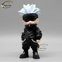 Mô Hình Gojo Satoru bịt mắt dáng đứng - Cao 14.5cm - nặng 150Gram - bọc túi OPP - Hộp Màu - Figure anime Jujutsu Kaisen - N1-K38-T1-S3