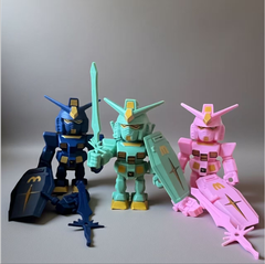Mô Hình Gundam dáng đứng màu hồng . Cao 8.5cm , nặng 100gram - SKU : mm11g - ( Vat :  G873-79 ) - K107-T2-S15
