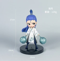 Mô Hình Ngao Bính dáng đứng cầm chuỳ - Cao : 17cm - Nặng : 120gram - Figure Natra - Bọc Túi - No Box - K11-T1-S3