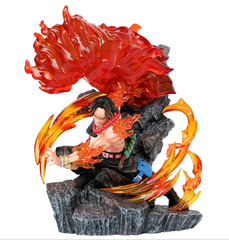 Mô Hình OnePiece ACE Cú đấm Lửa siêu ngầu - Cao 17cm - rộng 14cm - nặng 670gram , Figure OnePiece - có hộp màu - K18-T3-S11