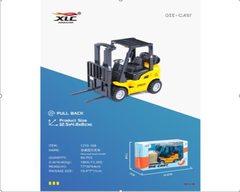 Mô Hình xe nâng hàng ( Hợp Kim ) - bánh sau chạy cót - Dài 13.5cm - rộng 5.8cm - cao 8cm - FULL BOX : box màu SKU : oto-1210-16B - ( Vat : 003-96 !!! ) - K9-T2-S2