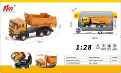 Mô Hình Xe Tải chở vật liệu , tỉ lệ 1:28 , chất liệu hợp kim - Dài 17cm - rộng 6cm - cao 7cm - SKU : oto-ST99-G1A - ( Vat : 003-02-100 ) - K83-T2-S2