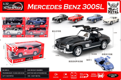 Mô Hình xe oto Mercedes-Benz 300 SL hợp kim , tỉ lệ 1:32 - Dài 14.5cm - rộng 5.6cm - cao 4.3cm - SKU : oto-822-3 - ( VAT : 003-01-70 ) - K56-T2-S4-5