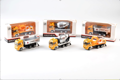 Mô Hình 3 Oto Xây Dựng Vàng hợp kim , tỉ lệ 1:64 - Dài 11.5cm - rộng 3.5cm - cao 4.5cm- SKU : oto-CF17-A10 - ( Vat : 003-01-20 )