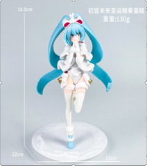 Mô hình nhân vật nữ Hatsune Miku , cao : 18.5cm nặng 130g - SKU : g90 ( VAT : 002-06-70 ) K30-T2-S2