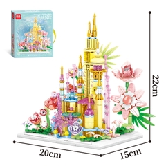 Bộ Lắp Ghép Lâu Đài Hoa- Xứ Sở Thần Tiên Huyền Ảo 583pcs. SKU: LG-K3174 (VAT 001-12-100) K123-T1-S7