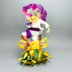 Mô Hình OnePiece Luffy gear 5 tai thỏ cưỡi đầu rồng siêu đẹp Cao 22cm - Nặng 500gram , Figure OnePiece - no box N4-K5