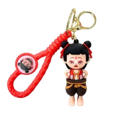 móc khóa natra buồn ngủ - dây dài 11cm mô hình cao 6cm - nặng : 50gram - no box