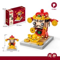 Bộ lắp ghép mô hình quan thần tài 148pcs. SKU: LG-8937-1 ( VAT 001-26-11 ) K122-T1-S7 K125-T1-S11