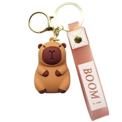 móc khóa capy mới - dây dài 11cm mô hình cao 6cm - nặng : 50gram - no box