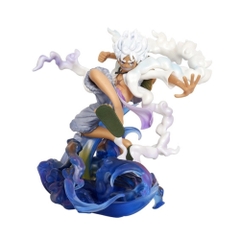 Hàng Cao Cấp - Mô hình OnePiece Luffy gear 5 trạng thái chiến đấu - Cao 21cm - nặng 1000gram - Figure One Piece - Hộp Carton - N1-K54-T5-S3