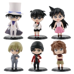 Mô Hình Thám Tử Lừng Danh Conan Bộ 6 Nhân Vật Dáng Đứng Cao 8 - 12cm - nặng 300gram , Figure Conan - No box - N3-K34-T2-S2