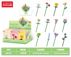 Combo 12 Mẫu Bộ Lắp Ghép Cành Hoa. SKU: LG-W0762 (VAT 001-C12-70) - K101-T1-S5-6-7