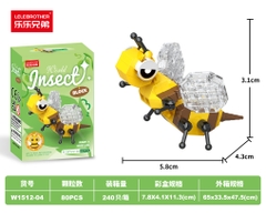 Combo 3 Bộ Lắp Ghép Côn Trùng. SKU:  LG-W1512-04-C - ( VAT 001-C3-17 ) - K121-T2-S9