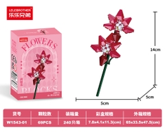Combo 3 Bộ Lắp Ghép Cành Hoa Lan 79pcs. SKU: LG-W1543-01-C ( VAT 001-C3-17 ) - K108-T5-S1