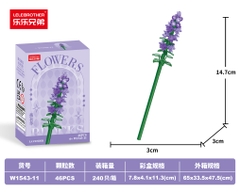 Combo 3 Bộ Lắp Ghép Cành Hoa 56pcs. SKU: LG-W1543-11-C ( VAT 001-C3-17 ) - K108-T5-S11