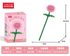 Combo 3 Bộ Lắp Ghép Cành Hoa 56pcs. SKU: LG-W1543-15-C ( VAT 001-C3-17 ) K108-T5-S15