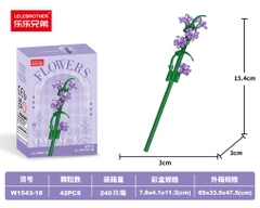 Combo 3 Bộ Lắp Ghép Cành Hoa 52pcs. SKU: LG-W1543-18-C ( VAT 001-C3-17 ) - K108-T5-S18
