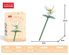 Combo 3 Bộ Lắp Ghép Cành Hoa 61pcs. SKU: LG-W1543-25-C ( VAT 001-C3-17) - K109-T5-S7