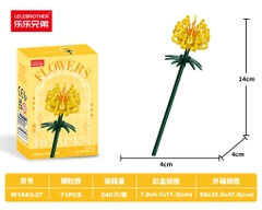 Combo 3 Bộ Lắp Ghép Cành Hoa 81pcs. SKU: LG-W1543-27-C ( VAT 001-C3-17 ) - K109-T5-S9