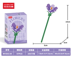 Combo 3 Bộ Lắp Ghép Cành Hoa 67pcs. SKU: LG-W1543-35-C ( VAT 001-C3-17 ) - K109-T4-S4