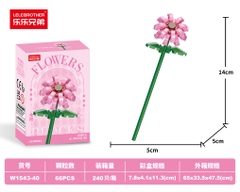 Combo 3 Bộ Lắp Ghép Cành Hoa 78pcs. SKU: LG-W1543-40-C ( VAT 001-C3-17 ) K108-T3-S9