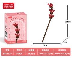 Combo 3 Bộ Lắp Ghép Cành Hoa 66pcs. SKU: LG-W1543-41-C ( VAT 001-C3-17 ) - K109-T4-S10