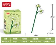 Combo 3 Bộ Lắp Ghép Cành Hoa 68pcs. SKU: LG-W1543-47-C ( VAT 001-C3-17 ) - K108-T3-S17