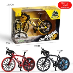 Mô Hình xe đạp đua full bánh sau 1:8 Hợp kim - Dài 19.5cm - rộng 6cm - cao 11.5cm - nặng ~ 300gram - FULL BOX : box màu SKU : XYB2020-1 - (VAT: 003-04-40)
