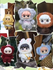 Hãng baby three - YOYO sở Thú blind box set 6 ngẫu nhiên - cao ~ 13cm - Nặng 500gram - Túi Mù - Hộp Màu