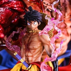 Hàng Loại 1 - Mô Hình OnePiece Luffy gear 4 king fado siêu đẹp cao 33cm - Figure OnePiece - Full box - Hộp màu đẹp N1-K38-T4-S5