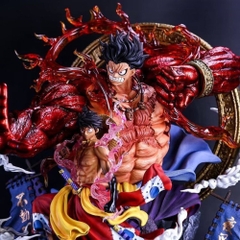 Hàng Loại 1 - Mô Hình OnePiece Luffy gear 4 king fado siêu đẹp cao 33cm - Figure OnePiece - Full box - Hộp màu đẹp N1-K38-T4-S5
