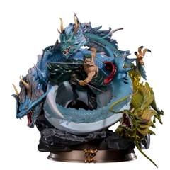 Hàng Loại 1 - Mô Hình OnePiece Zoro Tam Long size 35cm  - 1 đầu 3 kiếm 3 haki siêu ngầu - Figure OnePiece - N1-K38-T4-S4