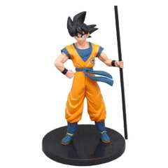 Hàng Loại 1 - Mô hình đồ chơi - SonGoku cầm gậy màu đỏ siêu đẹp - Dragon Ball - No Box - N4-K2-BL3 - N1-K7-T1-S3