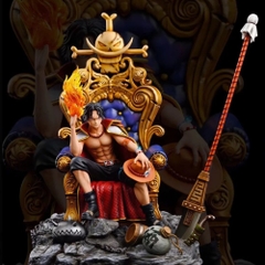 Mô Hình OnePiece Ace ngồi ghế siêu ngầu cao 33cm - Figure OnePiece - Có Hộp màu