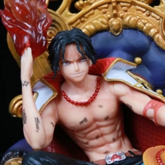 Mô Hình OnePiece Ace ngồi ghế siêu ngầu cao 33cm - Figure OnePiece - Có Hộp màu