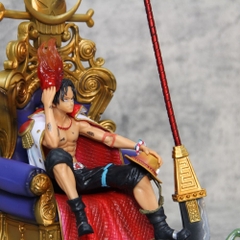 Mô Hình OnePiece Ace ngồi ghế siêu ngầu cao 33cm - Figure OnePiece - Có Hộp màu
