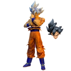 Mô Hình DragonBall SonGoku dáng đứng siêu ngầu có 2 đầu thay thế - cao 45 cm - Figure DragonBall - Có Hộp Carton - N1-K23-T3-S3