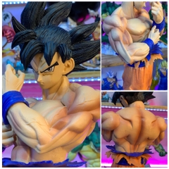 Mô Hình DragonBall SonGoku dáng đứng siêu ngầu có 2 đầu thay thế - cao 45 cm - Figure DragonBall - Có Hộp Carton - N1-K23-T3-S3