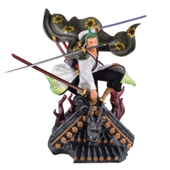 Mô Hình OnePiece Zoro wano trên mái siêu ngầu bản to cao 31cm - nặng 1500gram - Figure OnePiece - Có Hộp Carton - N1-K44-T5-S3