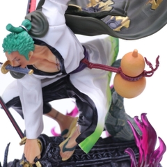 Mô Hình OnePiece Zoro wano trên mái siêu ngầu bản to cao 31cm - nặng 1500gram - Figure OnePiece - Có Hộp Carton - N1-K44-T5-S3